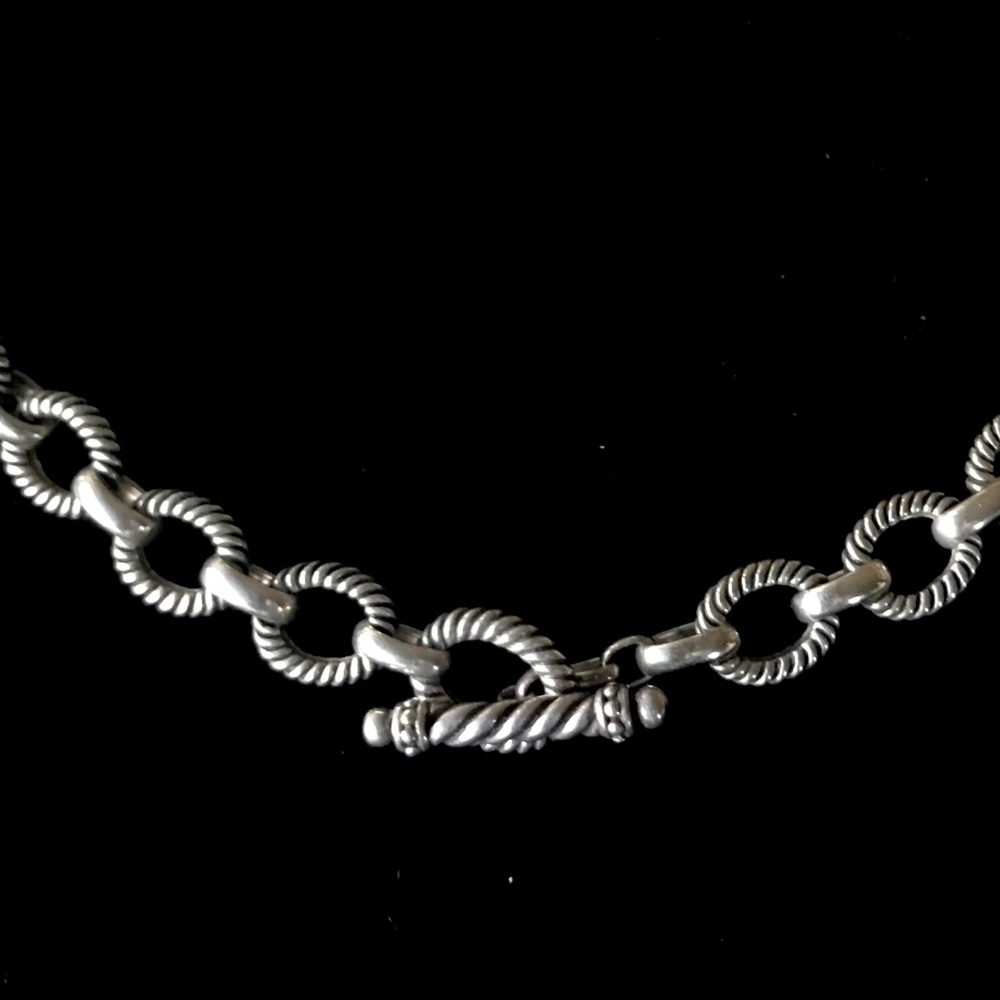 Sterling silver chain necklace